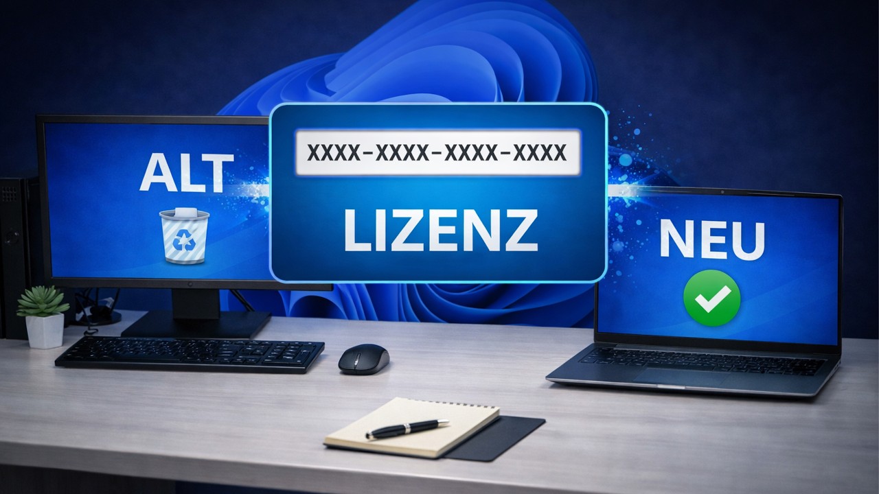 Windows 11 Lizenz beim PC-Verkauf behalten &ndash; so geht&rsquo;s Schritt f&uuml;r Schritt