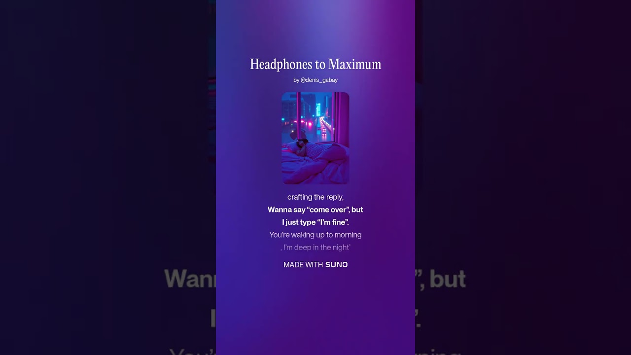 Headphones to Maximum
