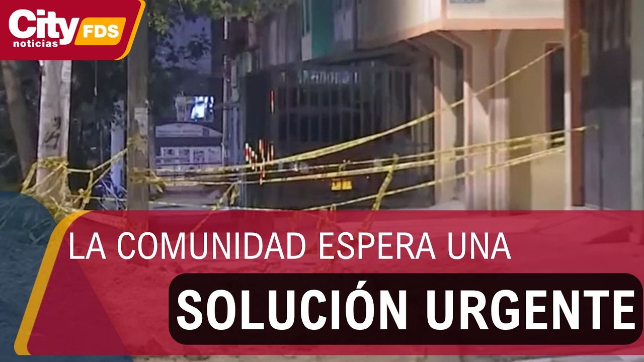 Socavones y retraso en soluciones preocupan a los vecinos de Roma, en Kennedy | CityTv