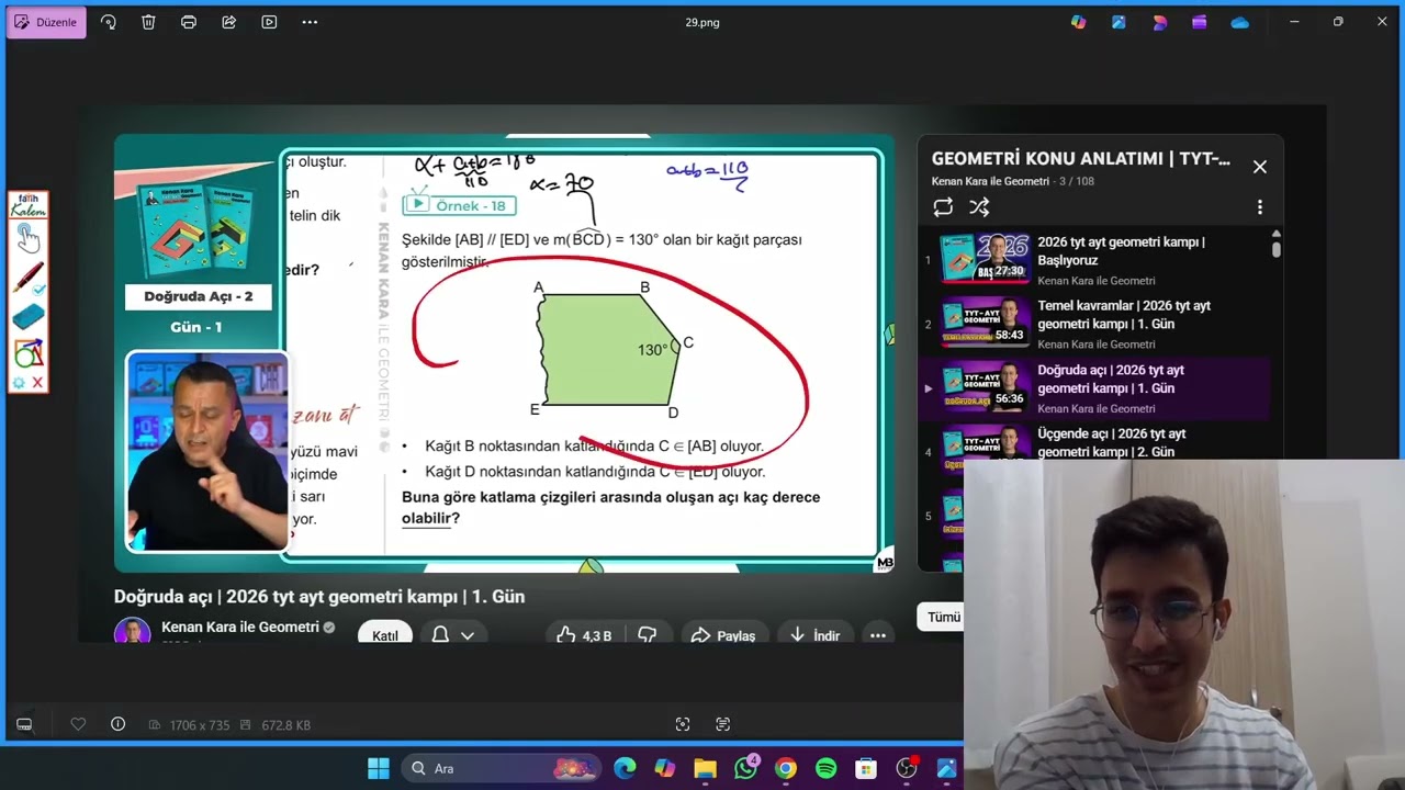 DGS Geometri i&ccedil;in Kenan Kara'yı nasıl kullanırım ?