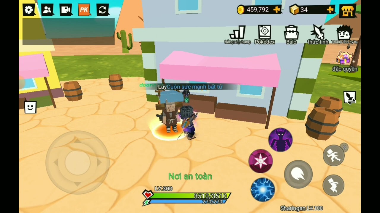 random gần 900k xu trog CUỘC CHIẾN ANIME (BLOCKMAN GO) GDKT cái kết..