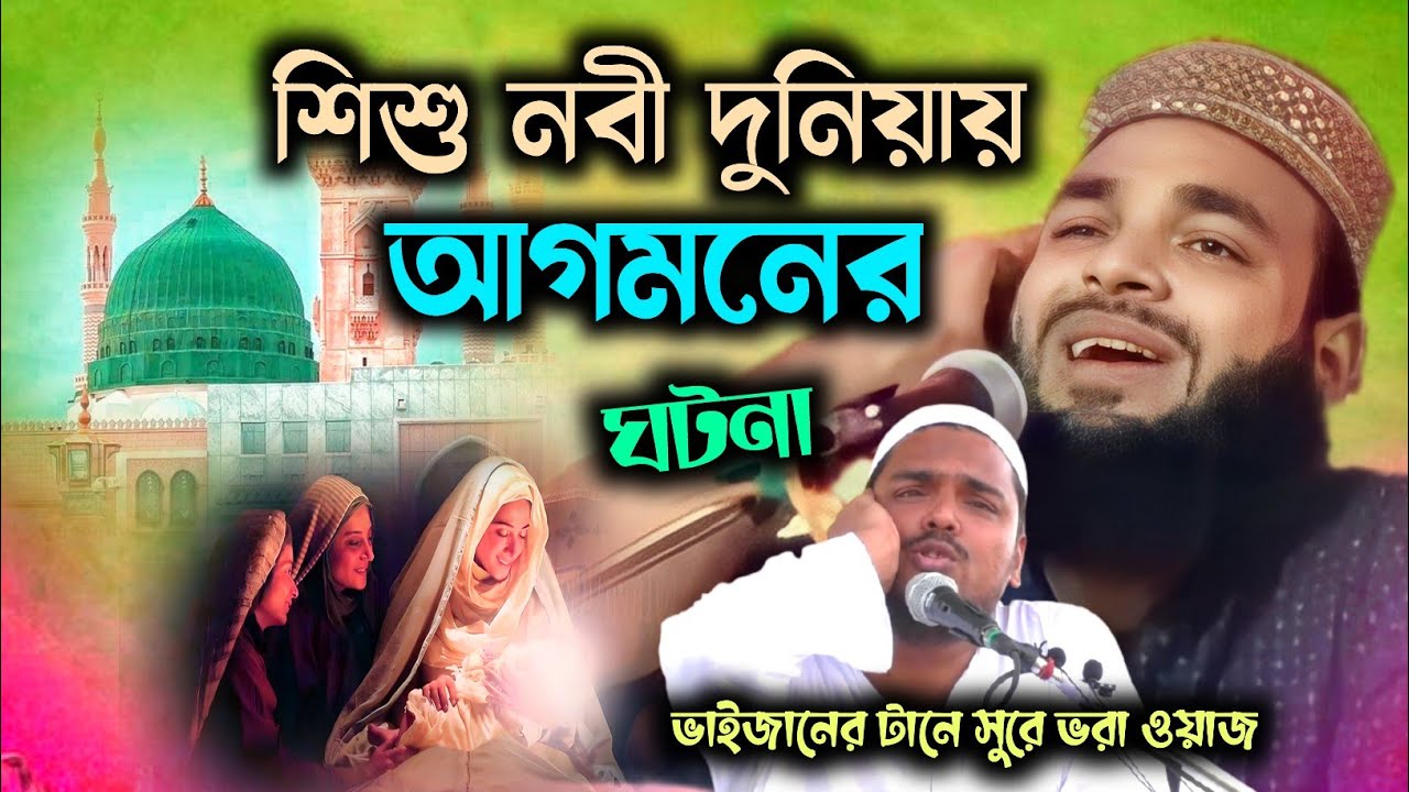 শিশু নবী দুনিয়ায় আগমনের ঘটনা//ভাইজানের নকলে সুরে ভরা ওয়াজ//সেরা ওয়াজ//মাওলানা আবু আনসারী সাহেব