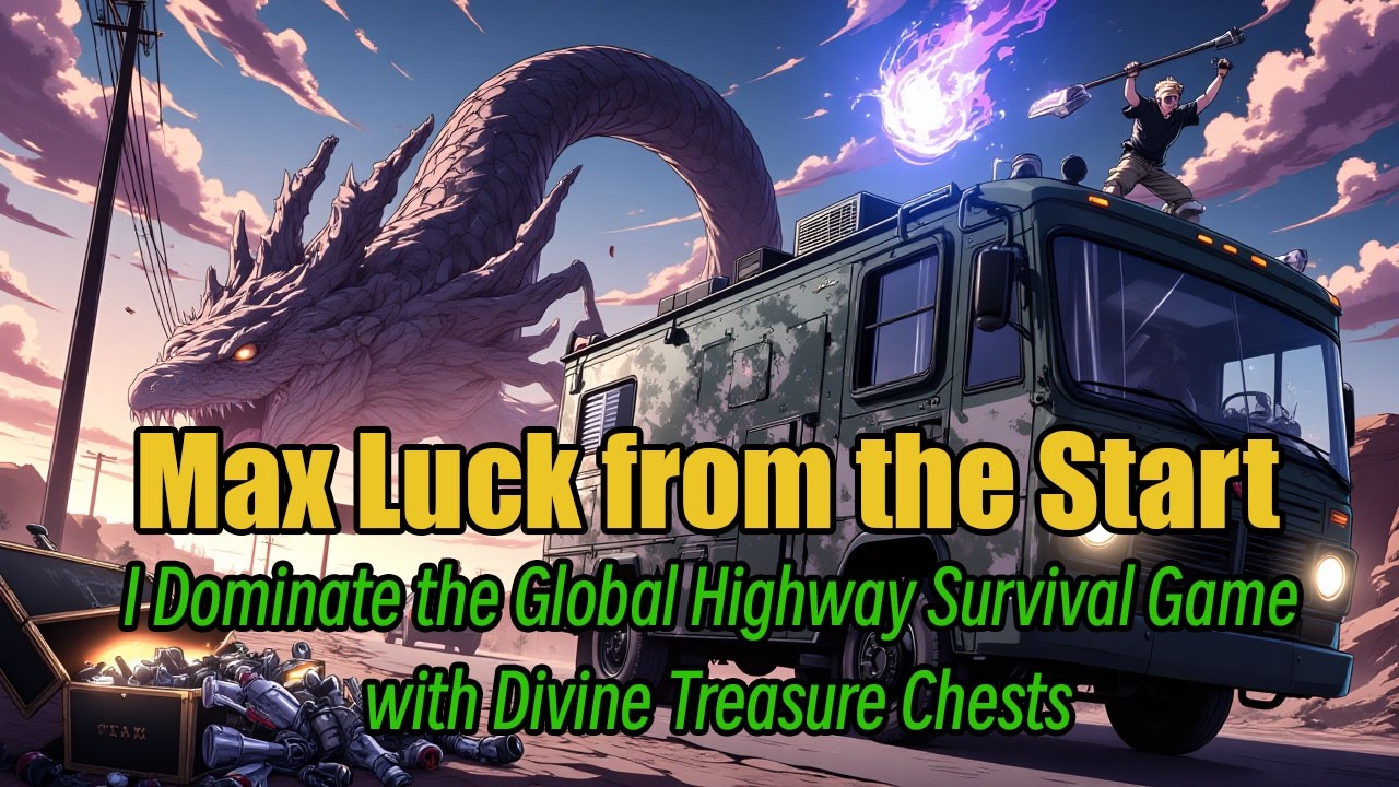 Max Luck from the Start! I Dominate the Global Highway Survival Game with Divine Treasure Chests