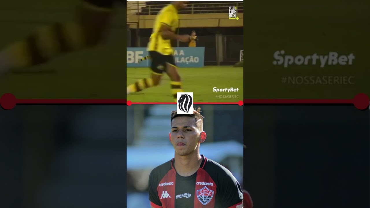 JOGADOR DO VIT&Oacute;RIA FAZ GOL INUSITADO NA S&Eacute;RIE C!