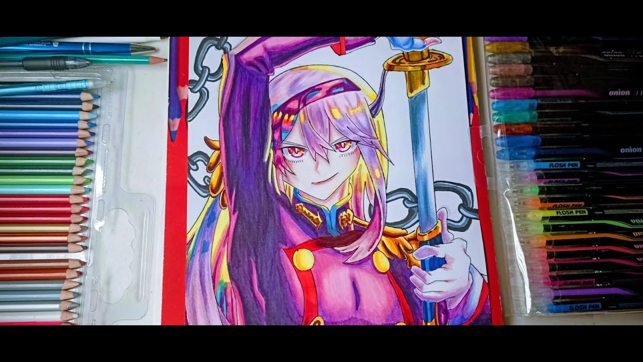 DIBUJANDO A KYOUKA UZEN || DRAWING KYOUKA UZEN