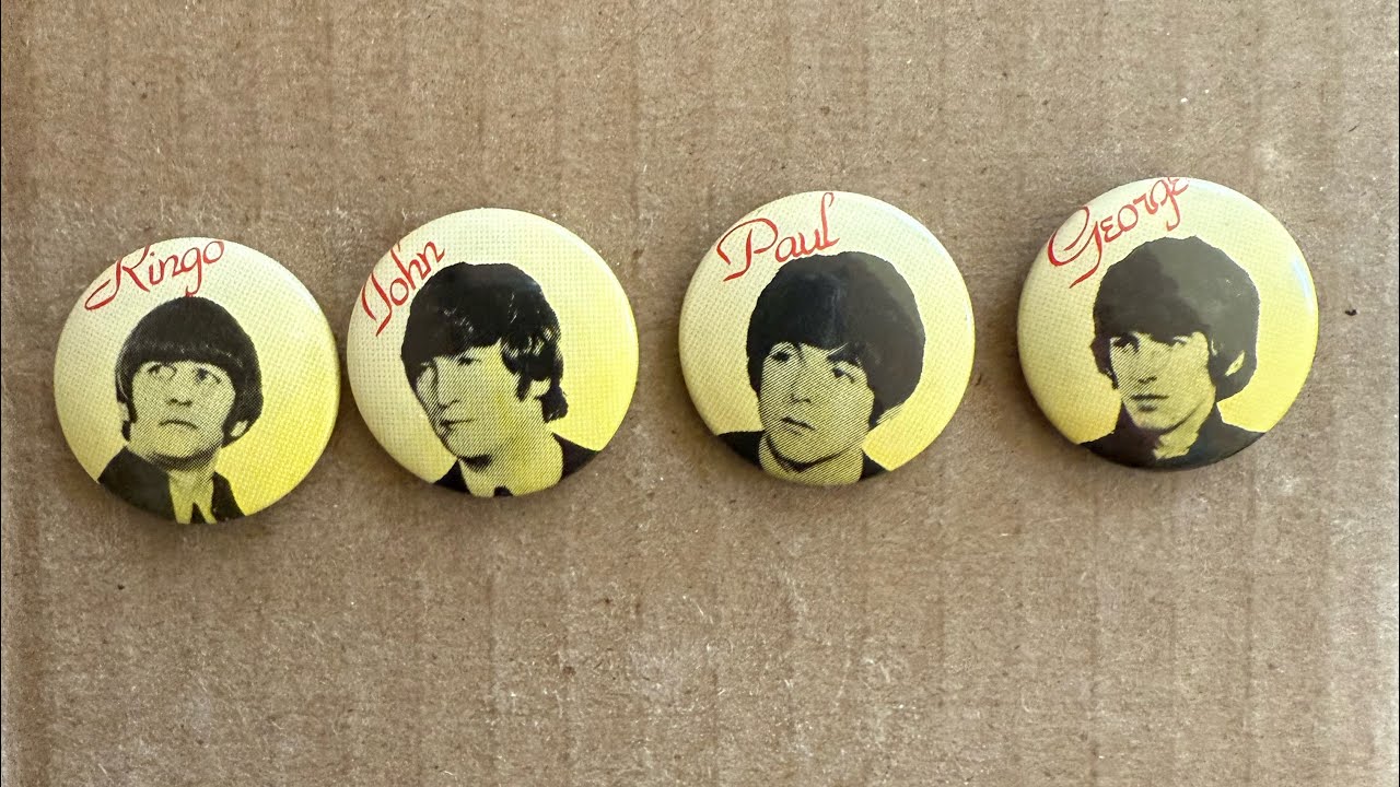 I know I need to get more Beatles buttons.