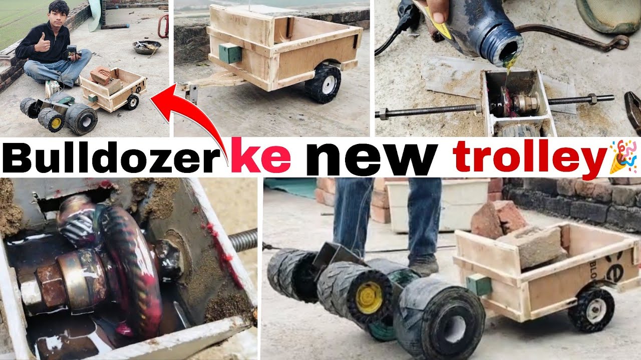 New trolley ⚡ bulldozer ke और gear ⚙️ box ☑️ मैं momy Lal 💥 bhi dal Diya 
