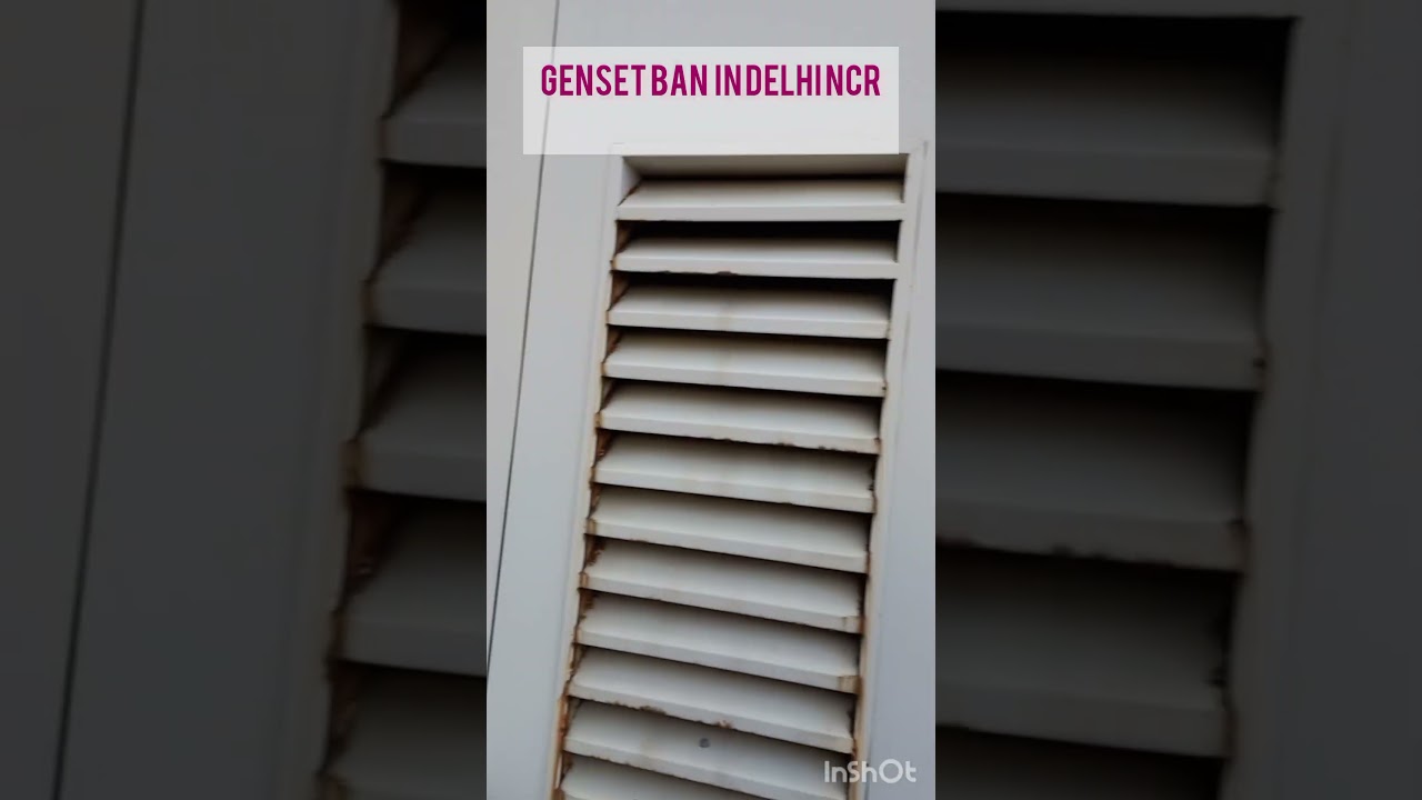 Diesel gensets ban housing societies Gurugram Noida ghaziabad #viral #shotrs