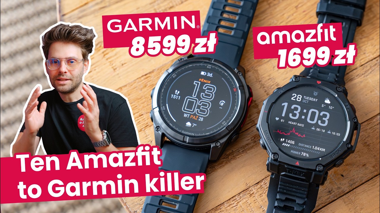 GARMIN KILLER? Amazfit T-Rex 3 Pro vs Fenix 8 Pro