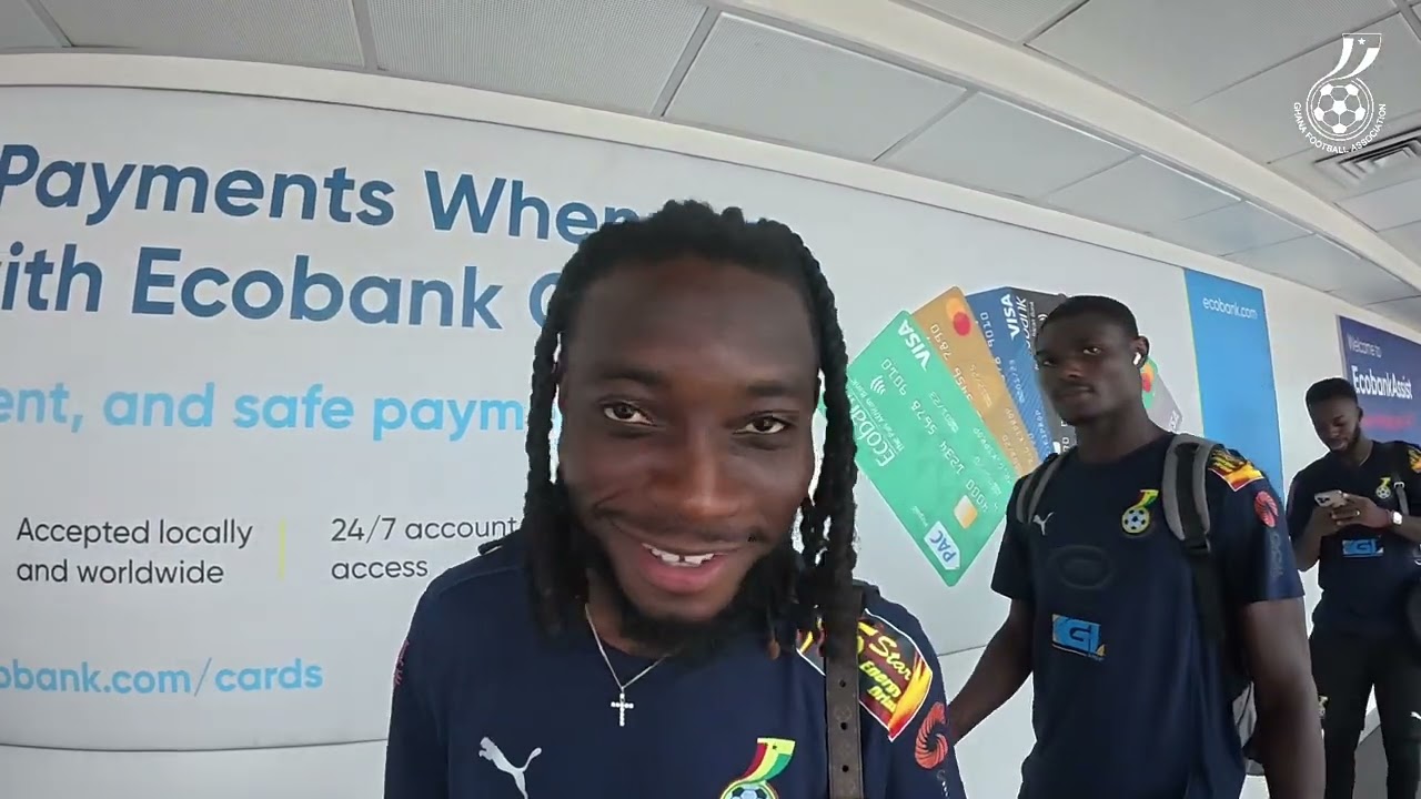 THE BLACK STARS DEPARTS FOR CHAD