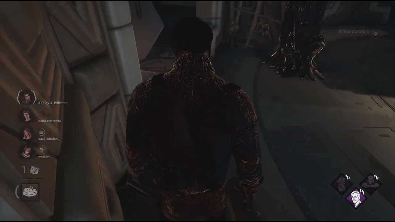 Dead by Daylight_20240310022556 Partida con Ashley J. Williams Invisible hace bodiblock