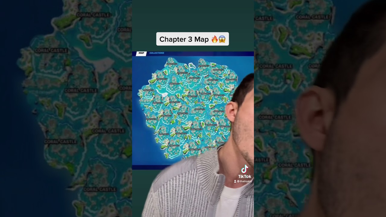 Карта третьей главы Fortnite! 🔥😱