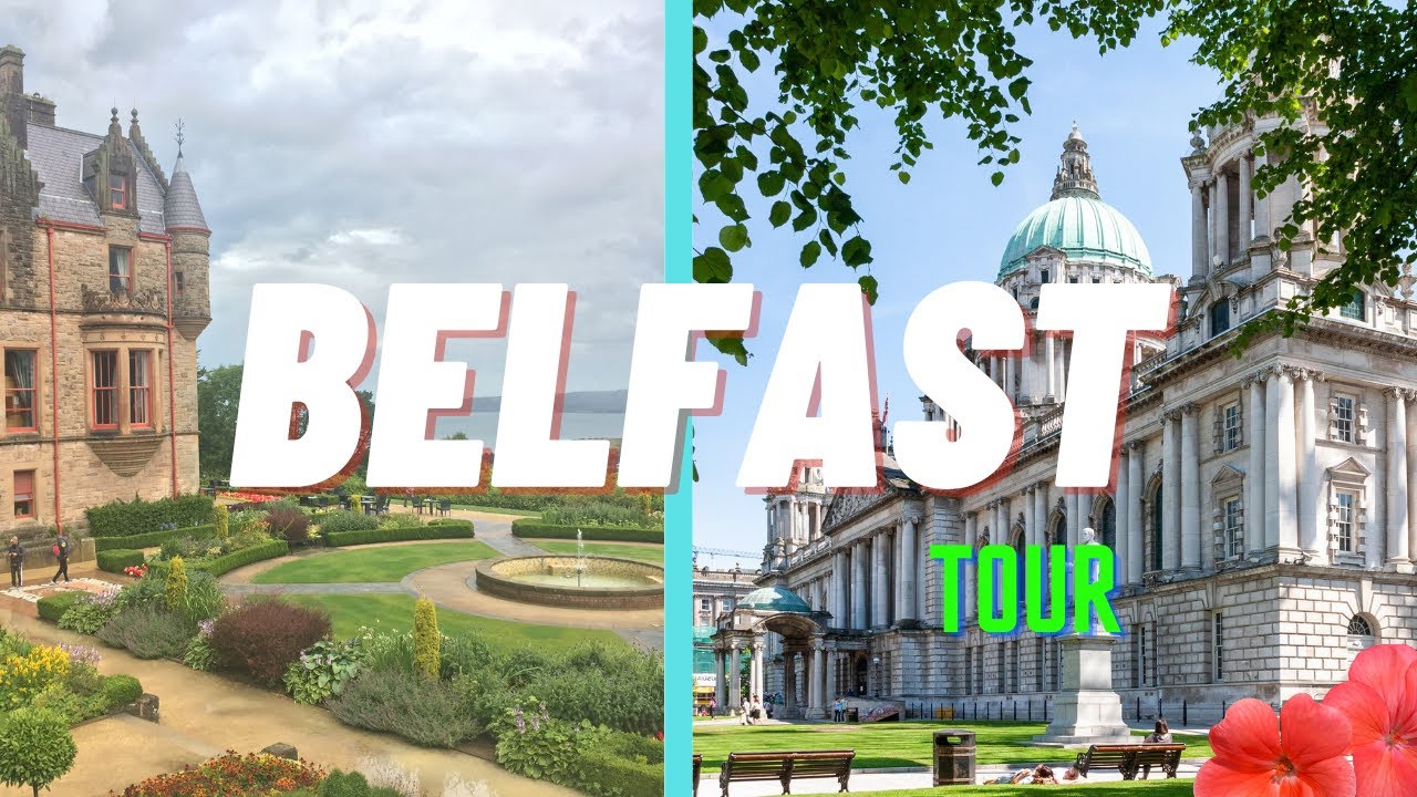 Belfast City Tour 2022 | Walking Tour around the City Centre | Belfast Castle