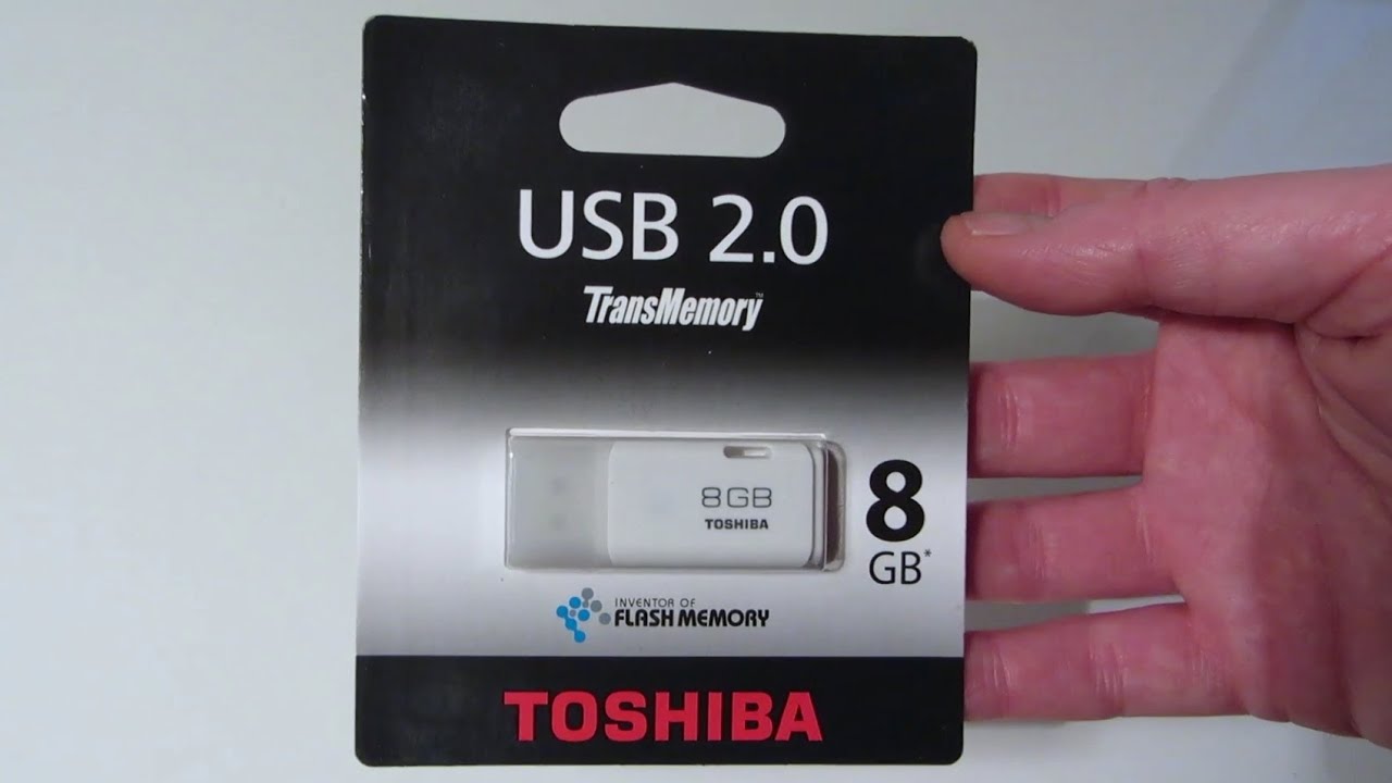 Toshiba Transmemory USB 2.0 Flash Drive Speed Test / Unboxing / Review