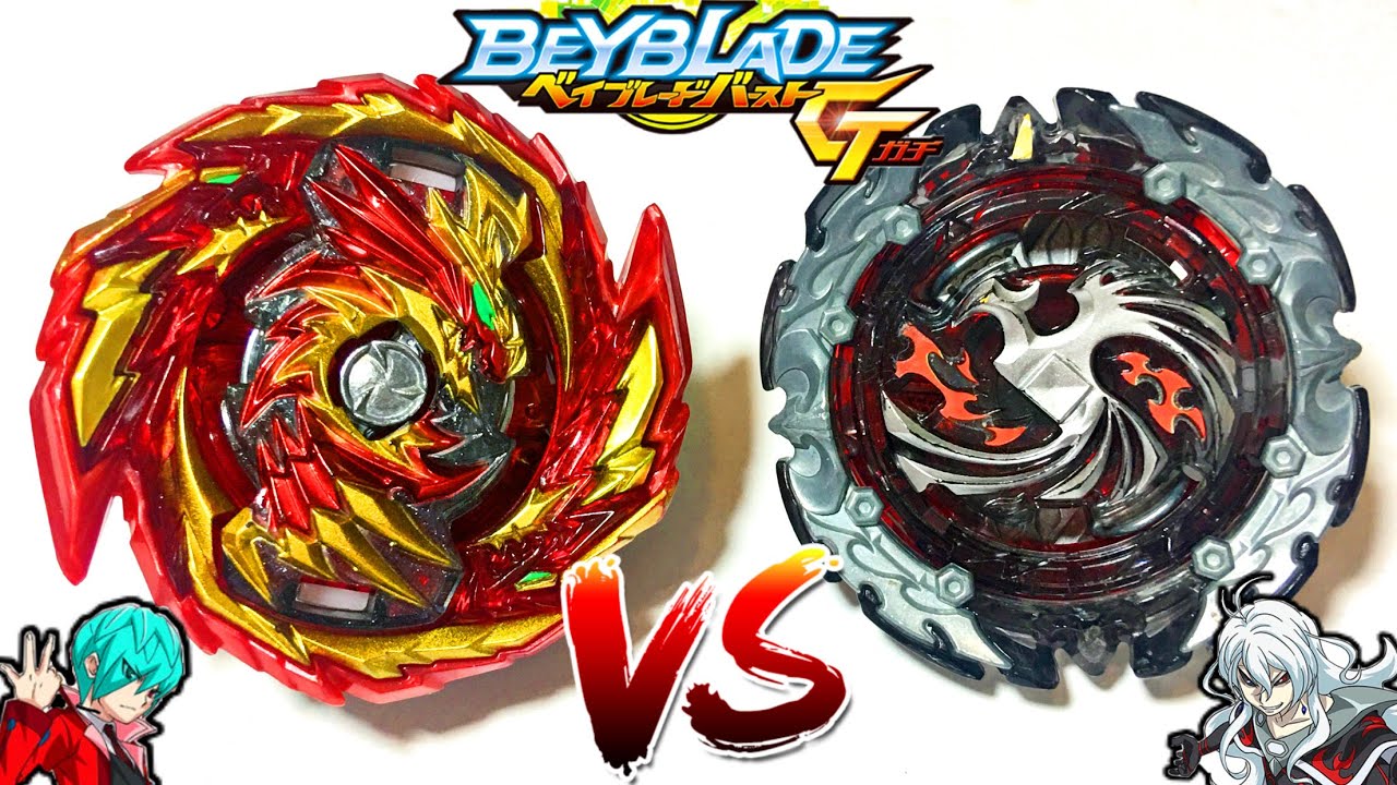 Master Diabolos VS Dead Phoenix | Delta VS Phi | Beyblade Burst GT/Rise