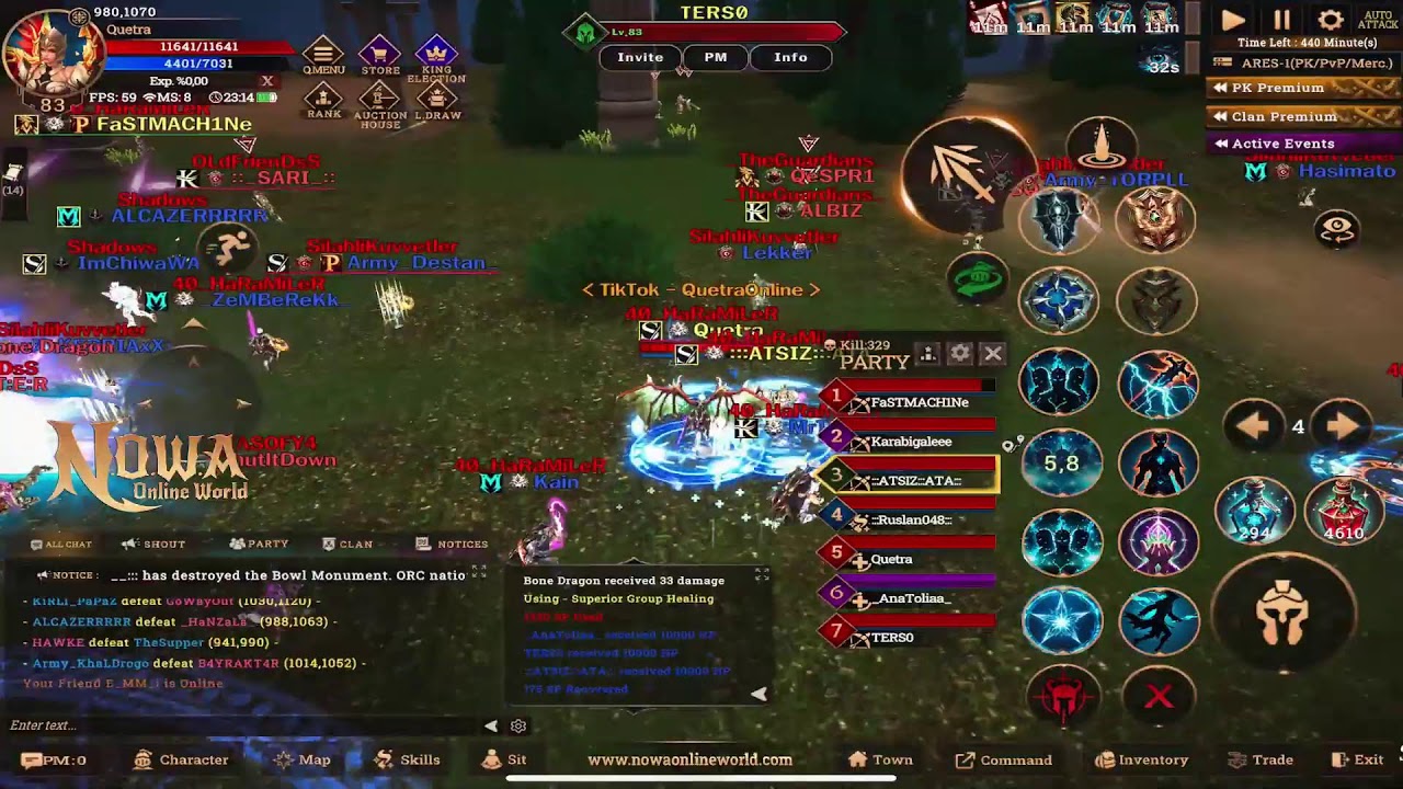 Mobil Knight - Nowa Online World