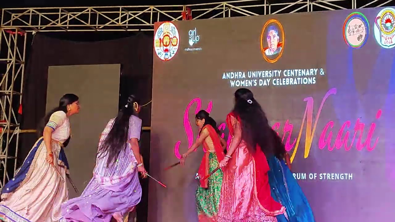 Andhra University women's day celebration 🎉🎈