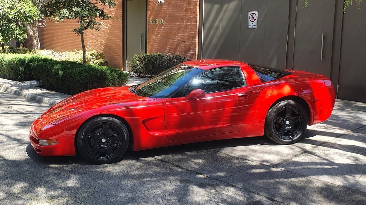 El Corvette rojo de tus sueños | Chevrolet Corvette 1998, 8,000km