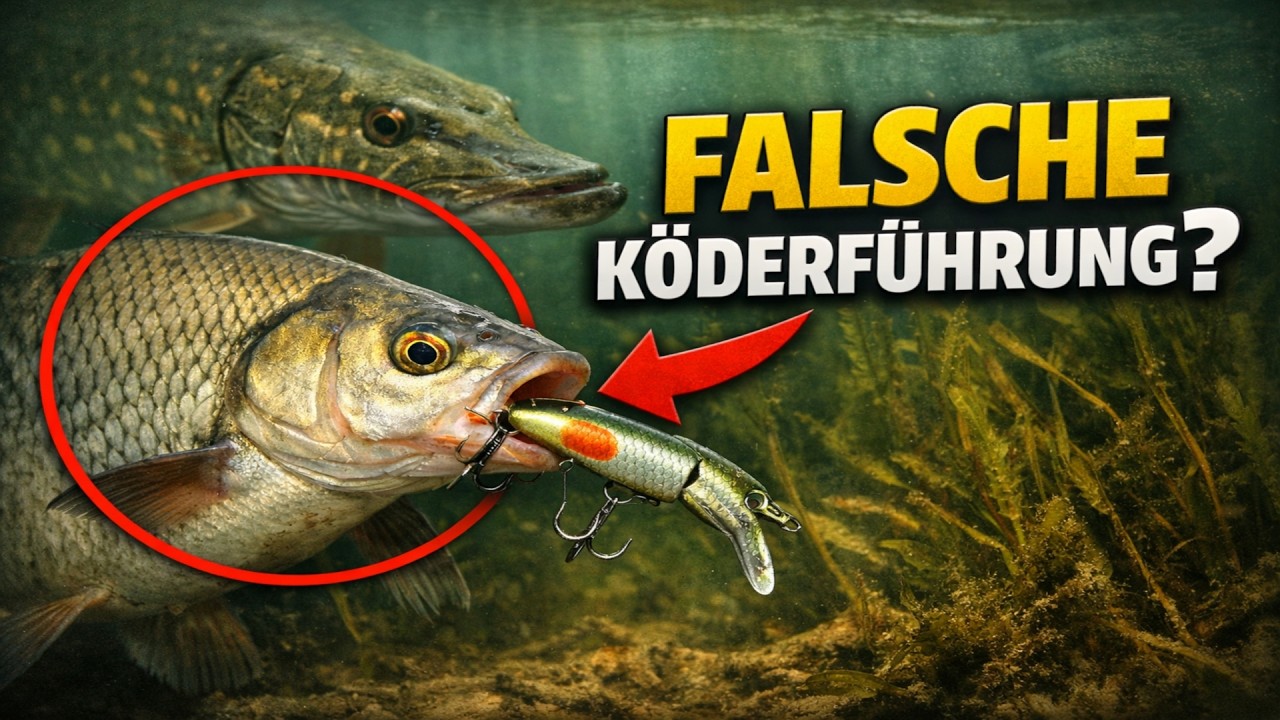 Ihr Hecht-Köder fängt nur Brassen? Das ist KEIN Zufall!