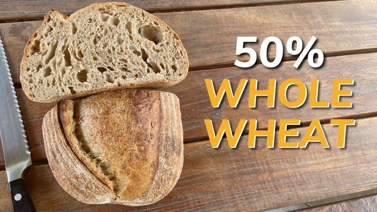 Как приготовить закваску из 50% цельнозерновой пшеницы