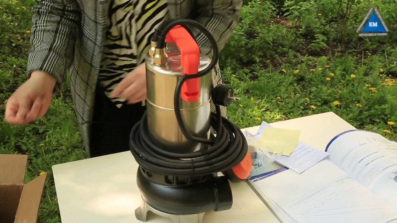 Фекальный насос Pedrollo ZXm 1A/40 - распаковка 2019 года