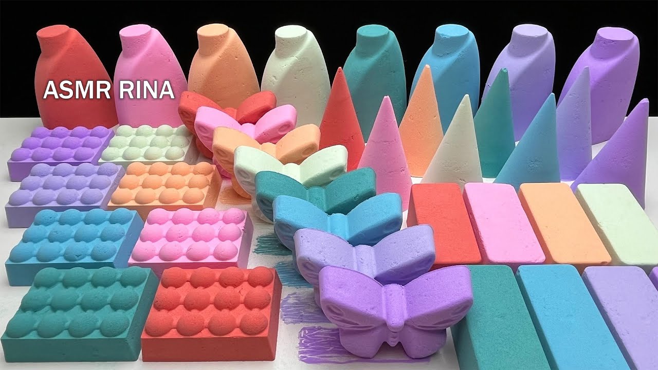 |ASMR baking soda| |Rainbow| 8 colors| 🌈
