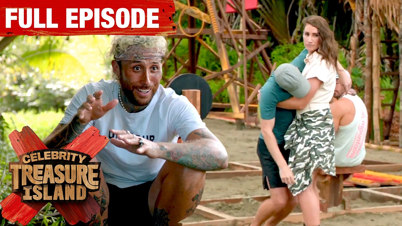 Shocking Fainting Scare and a Pizza Party Reward | S4E9 | Celebrity Treasure Island