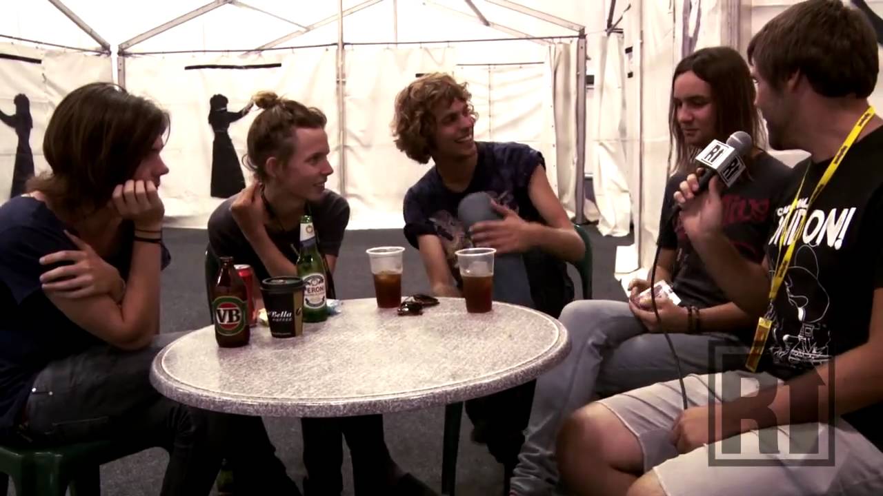 RIP IT UP TV interview with Tame Impala