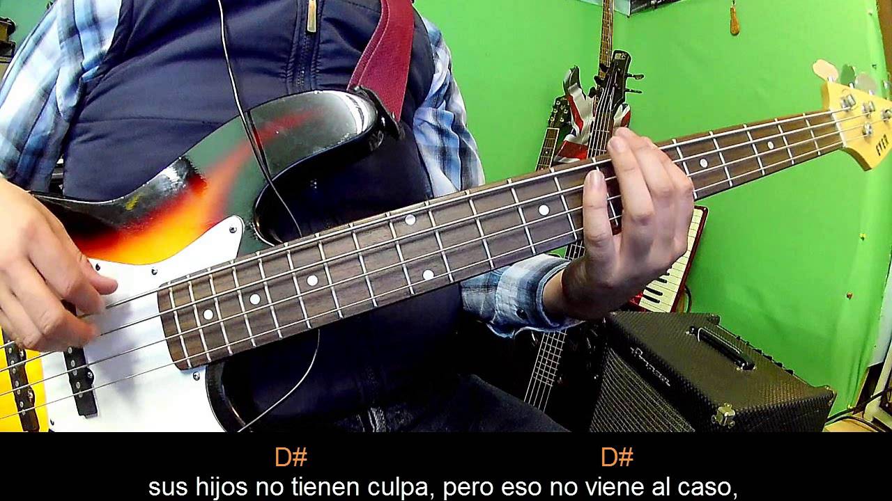 El Arbol de la Horca - Letra y Acordes- Los Sementales de Nuevo Leon- Bass Cover