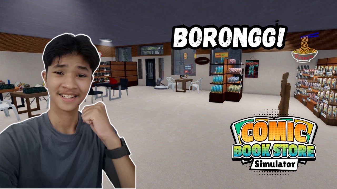 GAS BORONG SEMUA LISENSI! | Comic Book Store Simulator Indonesia