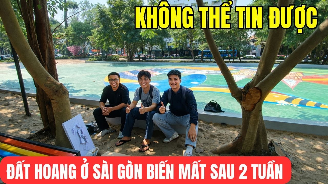 SỐC -  Khu đất hoang ÁM ẢNH SUỐT NHIỀU NĂM ở Sài Gòn nay đã “LỘT XÁC”.