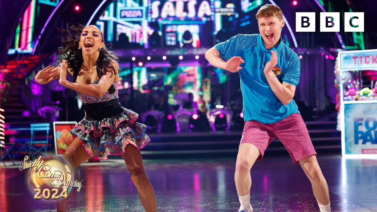 Jamie Borthwick & Michelle Tsiakkas Salsa to Danza Kuduro by Don Omar & Lucenzo  ✨ BBC Strictly 2024