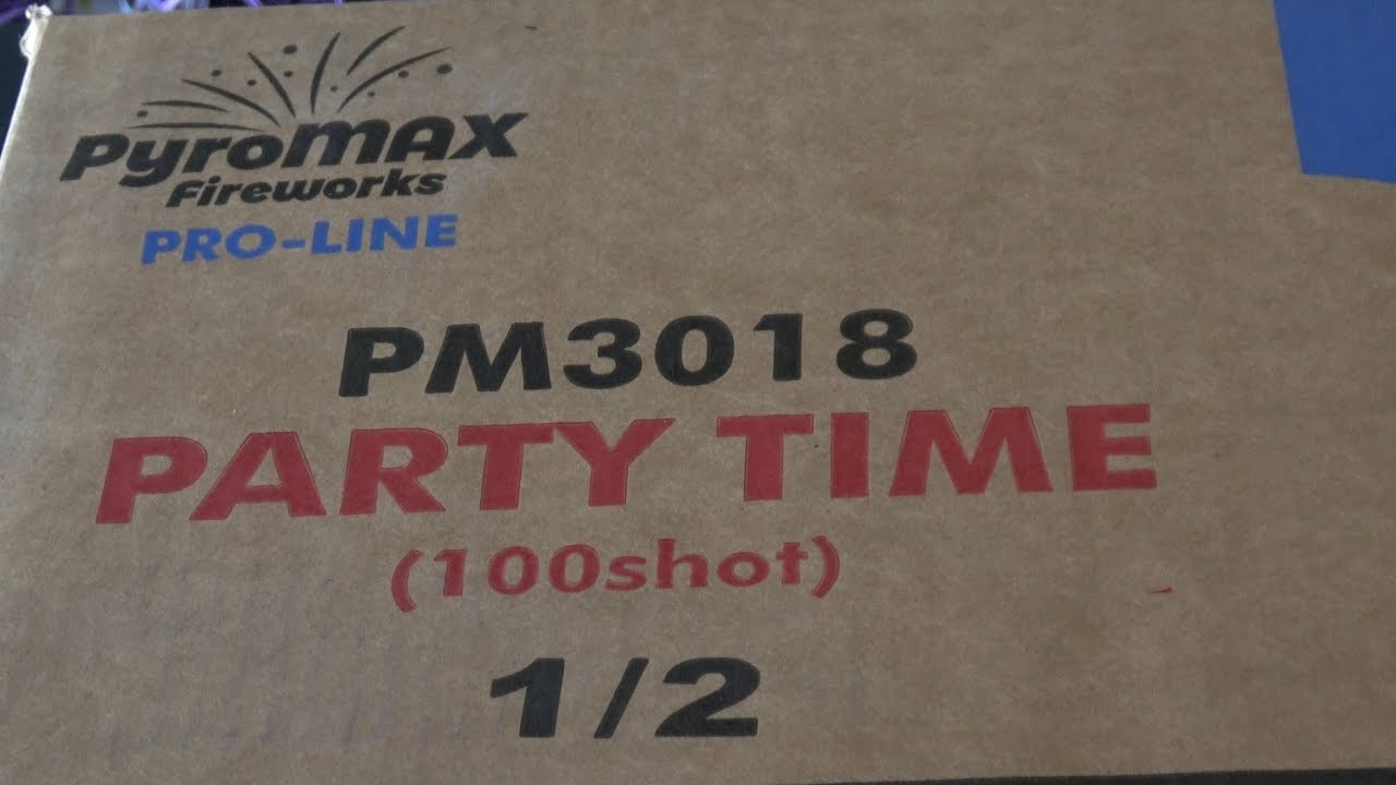 Торт PM3018 Party Time 100s Compound от PyroMAX