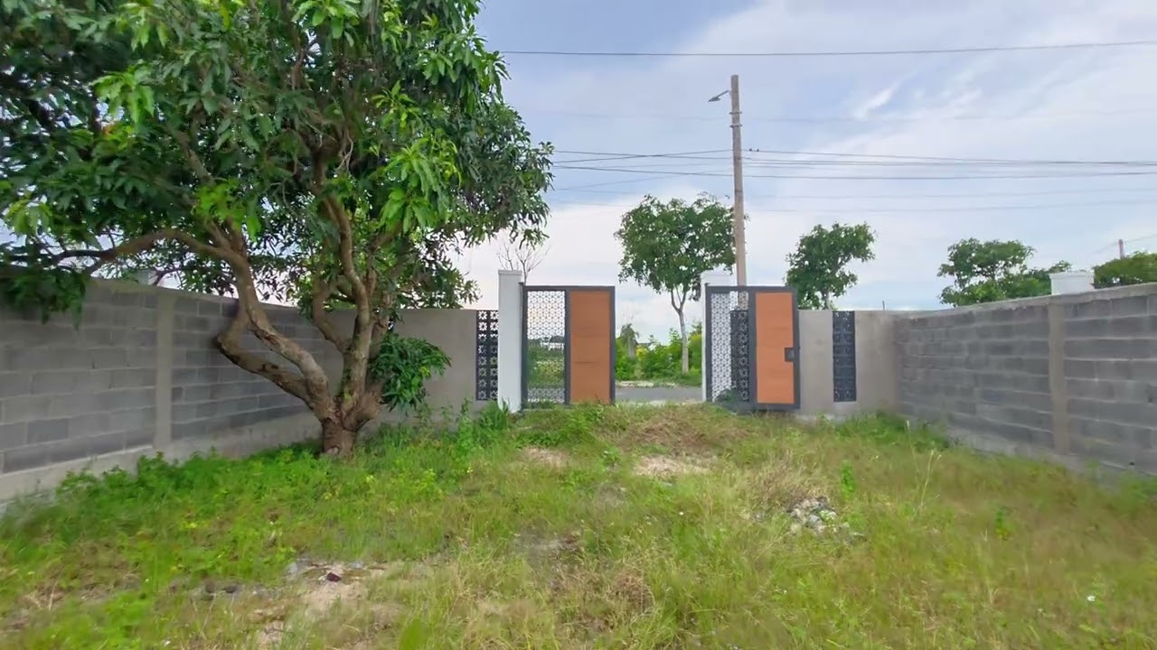 Đất vườn view núi phước hải đã xây cổng tường rào