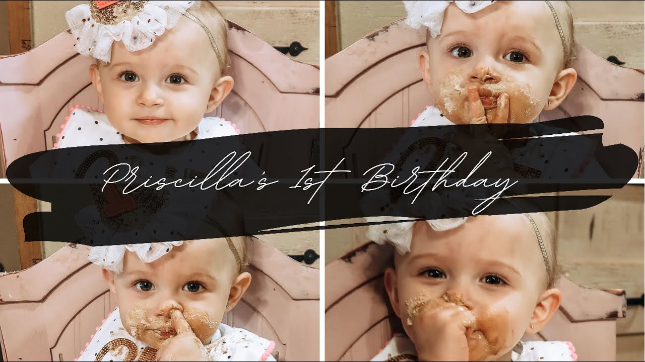 Priscilla's First Birthday! #jessicashipley #babyfirstbirthday