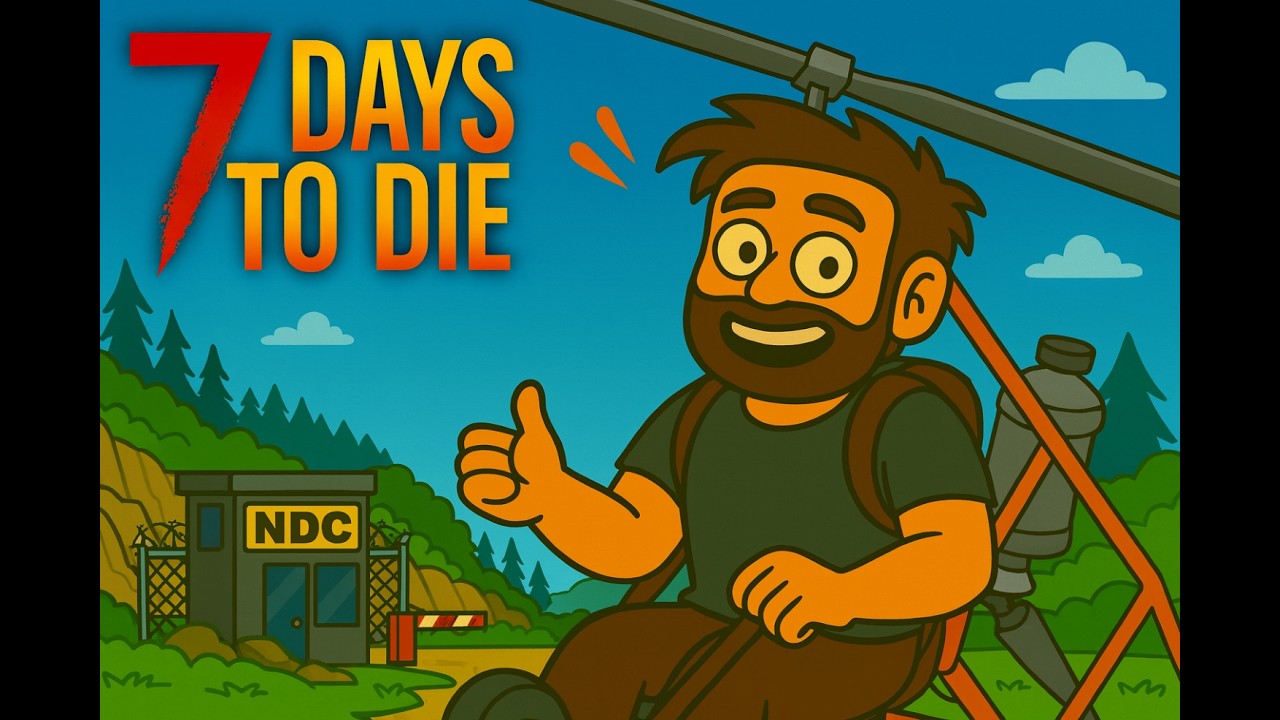 Lets Play 7 Days to Die (Deu/Ger) - Folge 89 - Der Gyrocopter ist da :-)