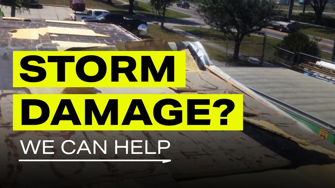 Orlando Roof Repair and replacement. Storm Damage from hurricanes, hail etc.