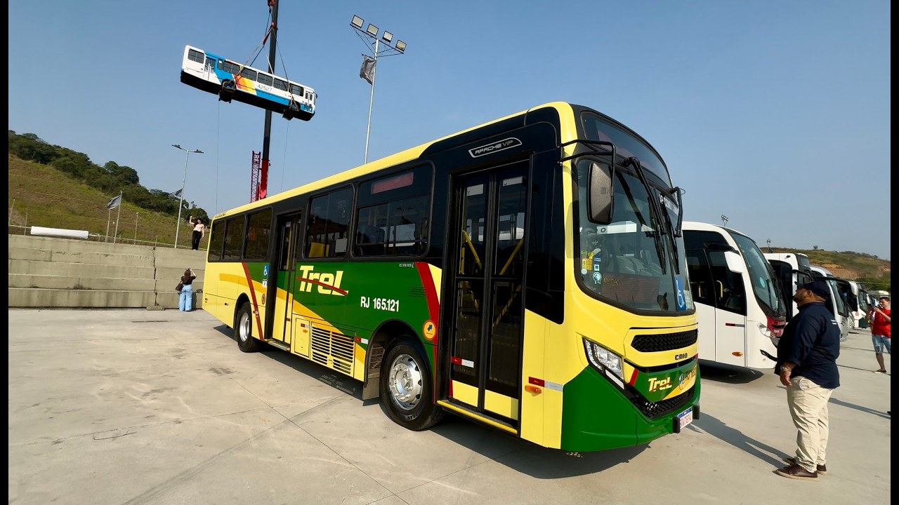 1ª ExpoBus Rio de Janeiro - Exposição de ônibus antigos e novos
