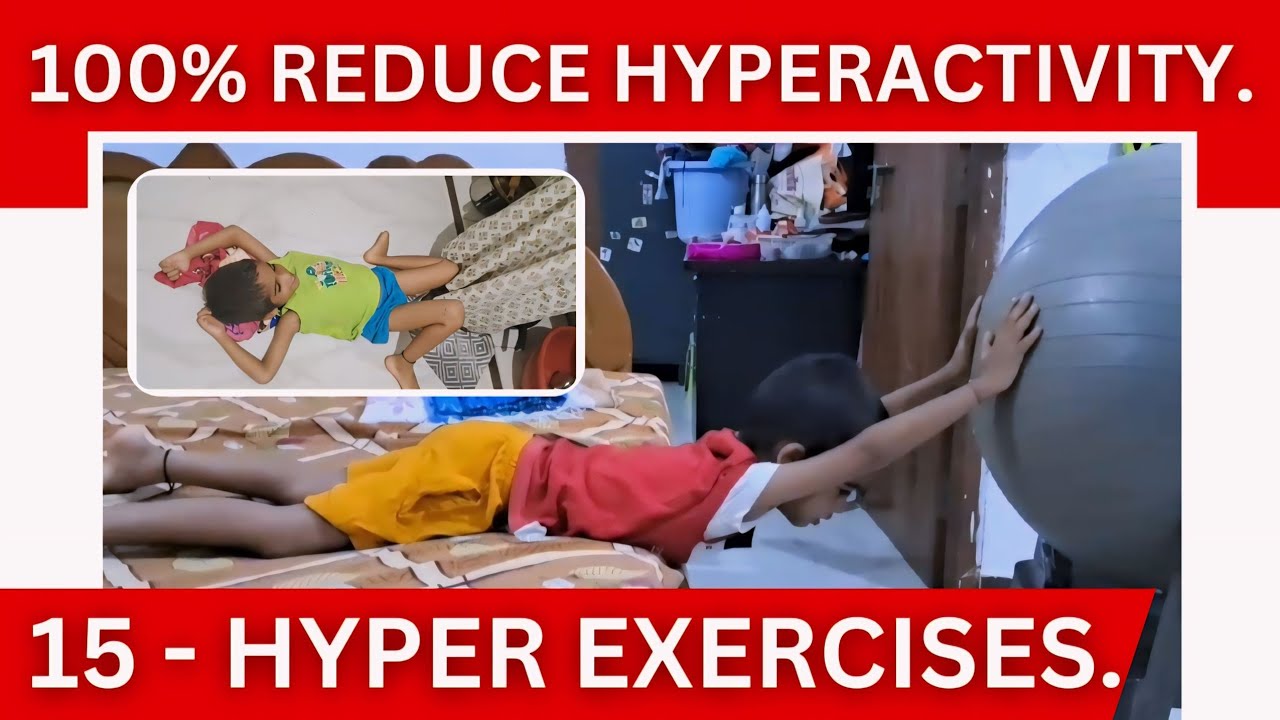 Reduce Autism Hyperactivity at Home || Autism Hyperactivity Exercises || Goldi Mummy