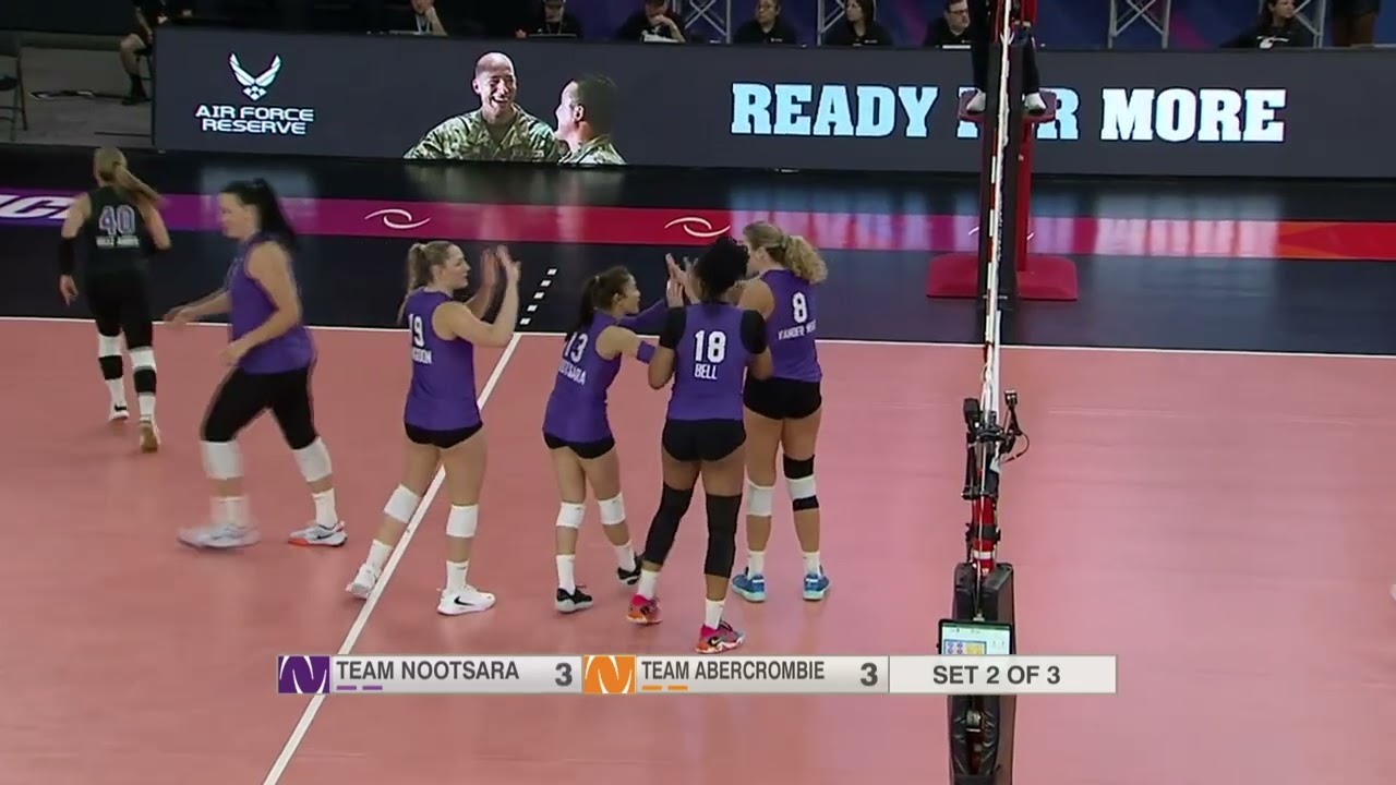 AU Pro Volleyball Game 9: Khat Bell Kill, Nootsara Tomkom Assist
