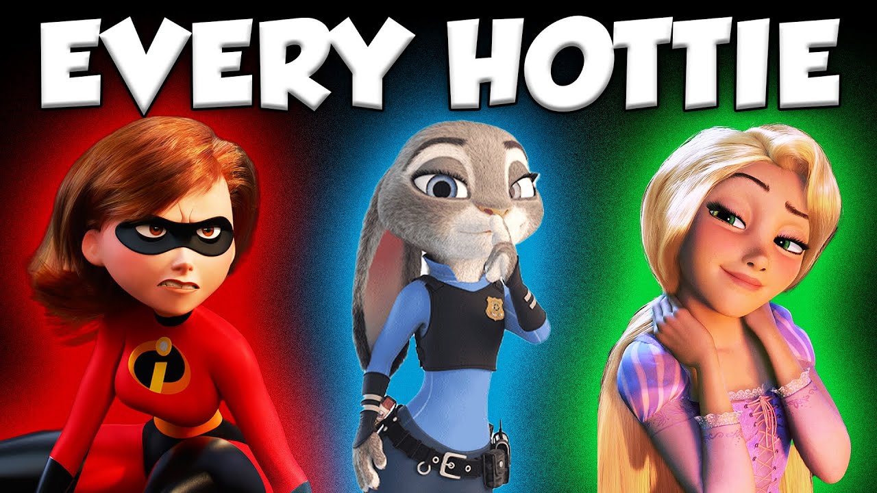 Ranking EVERY Hot Disney Female Character
