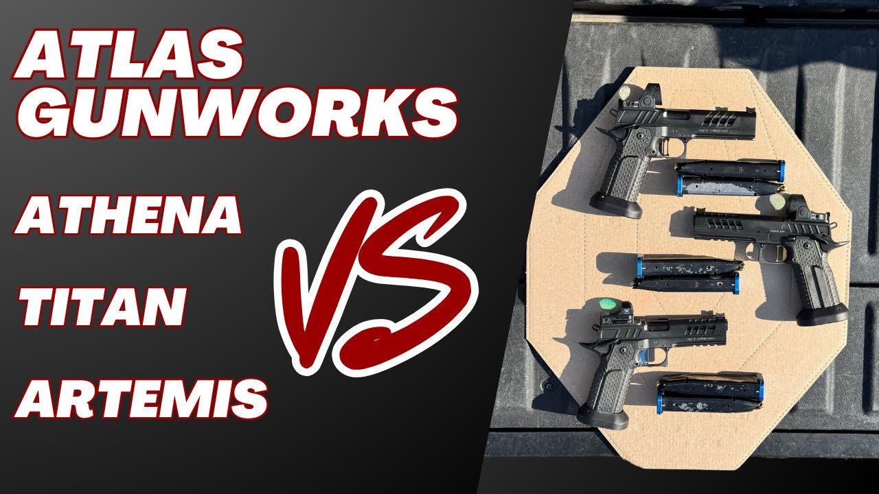 Atlas Gunworks Showdown: Афина против Артемиды против Титана