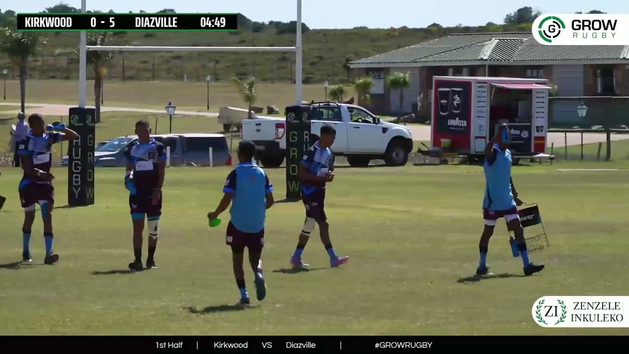 Day 2 /Game - 4 Kirkwood vs Diazville - Grow Rugby Tournament 31 March - 3 April 2023