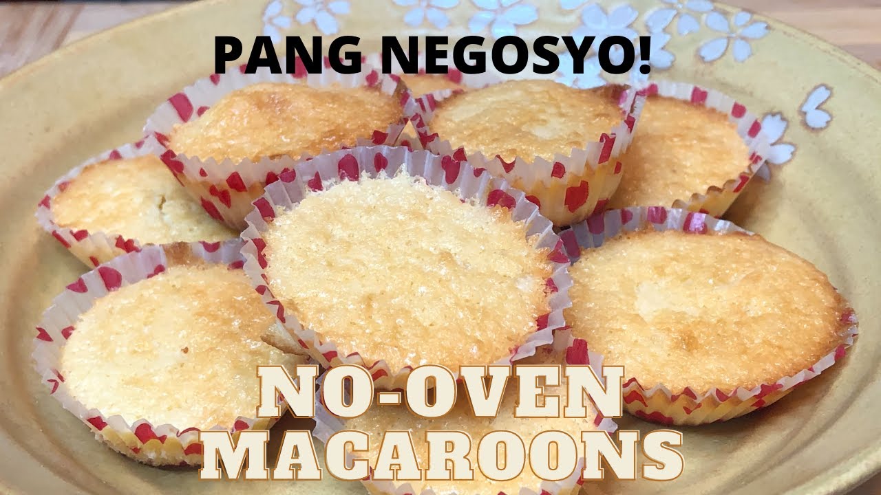 PANG NEGOSYO! NO OVEN COCONUT MACAROONS!