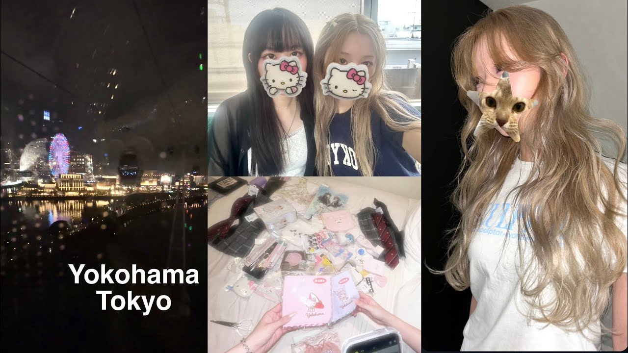 Japan Vlog | New Hair, 1AM Shibuya + Shopping Sprees