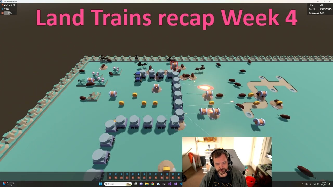 Land Trains week 4