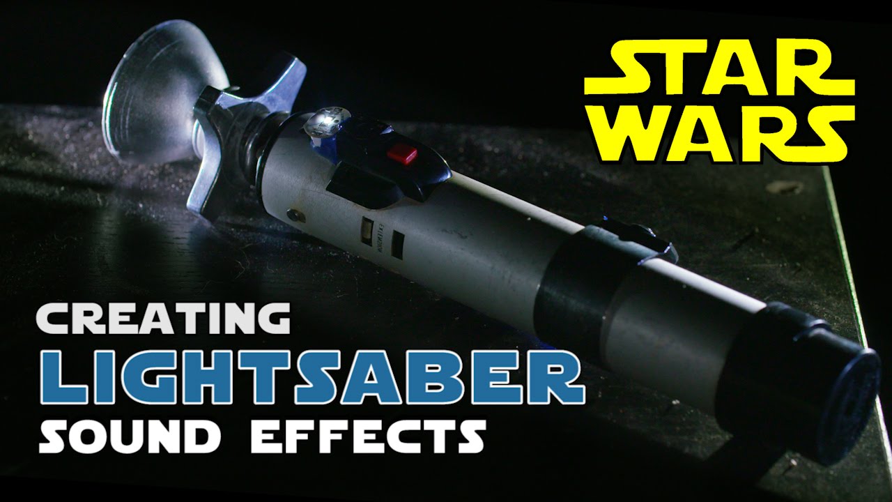 How to create STAR WARS Lightsaber sound effects | Shanks FX | PBS Digital Studios