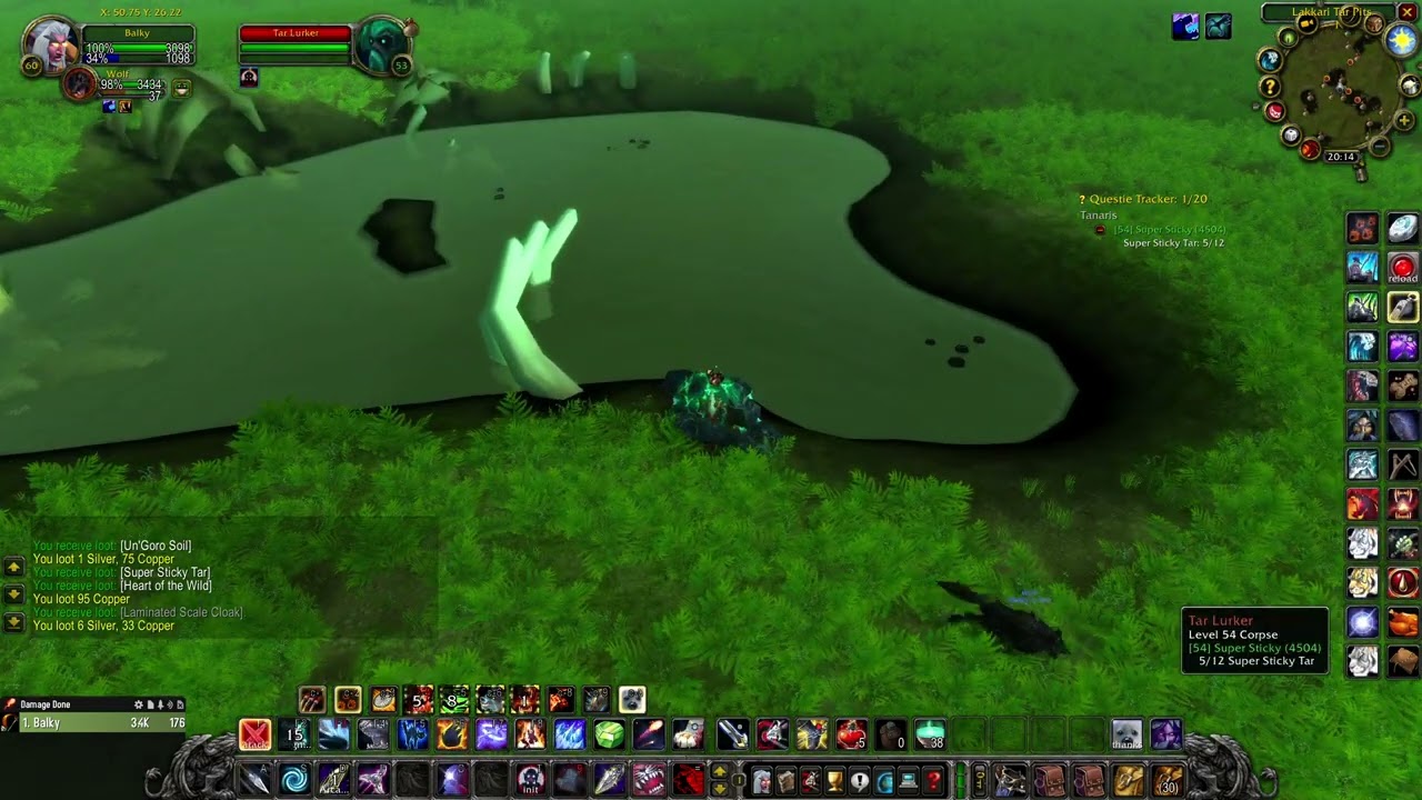 Super Sticky (WOW classic quest)