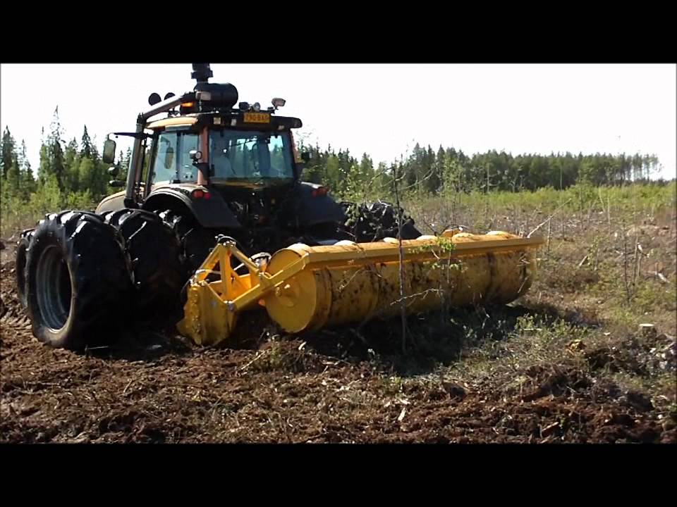 Heinämaannevan Kunnostus jyrsintä 2010.Alhomens Kraft.Kaj Finne.wmv