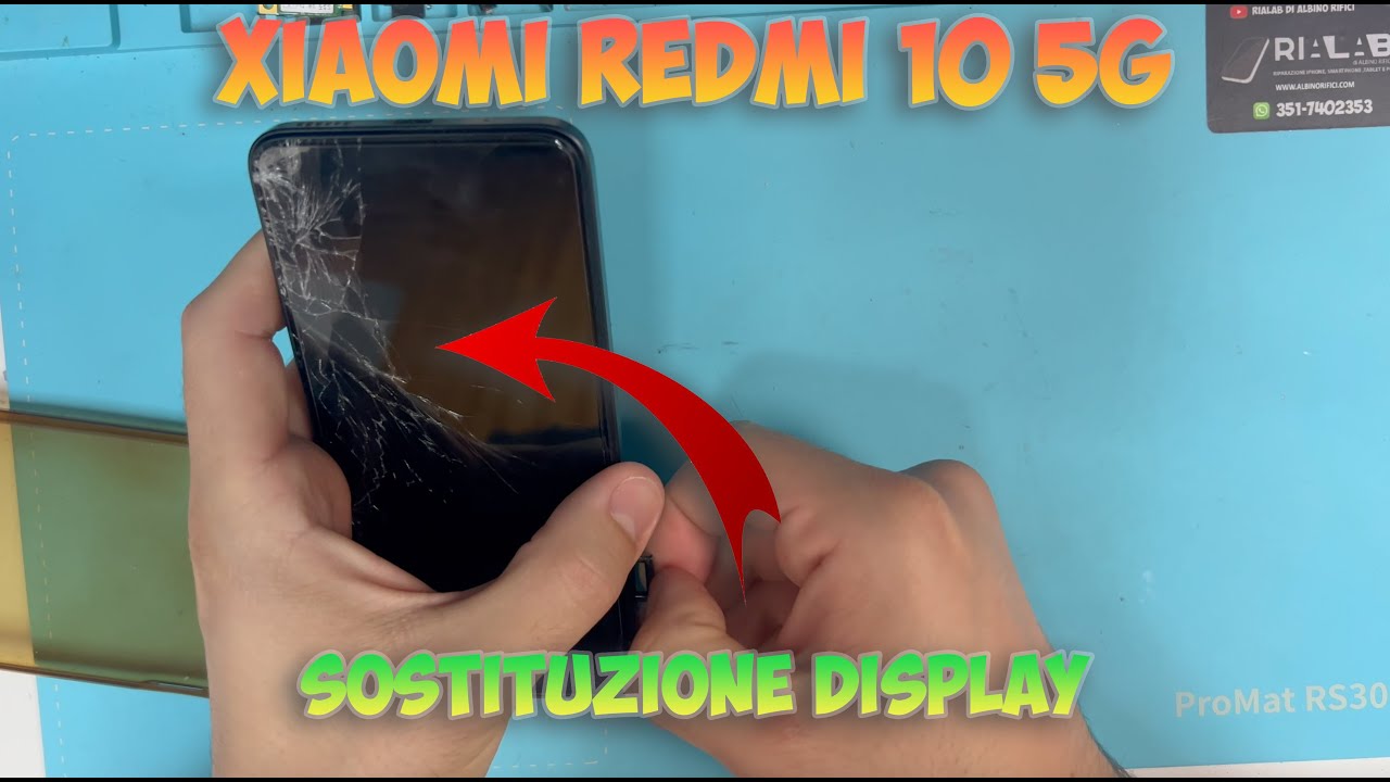 Sostituzione display Xiaomi redmi 10 5g